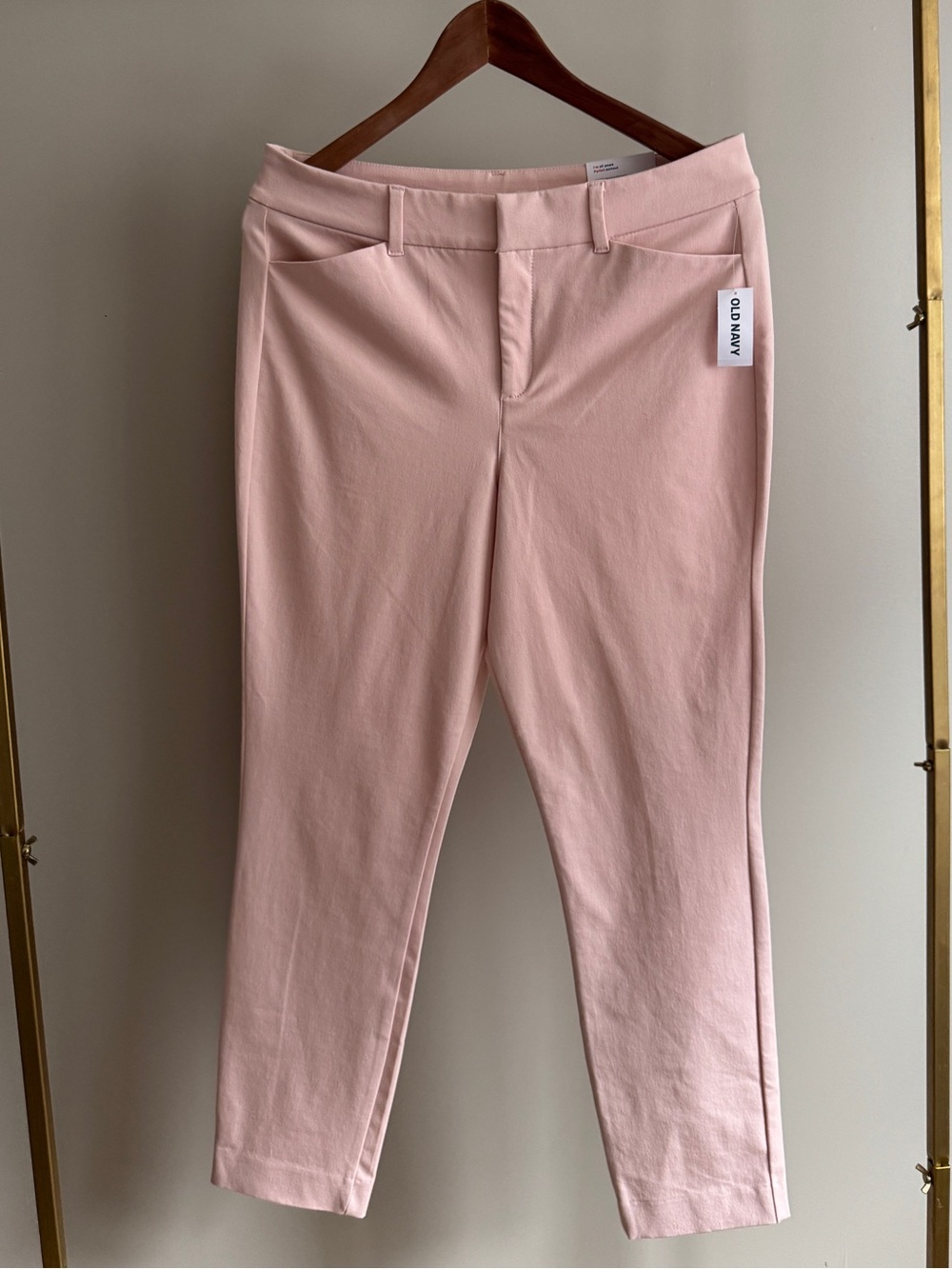 Old Navy Blush Pink Stretch Pants
